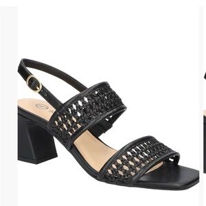 Bella Vita Black Xannon Women's Sandals